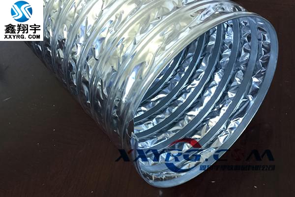 耐高溫內夾鋁箔復合通風管 耐高溫內夾鋁箔復合通風管